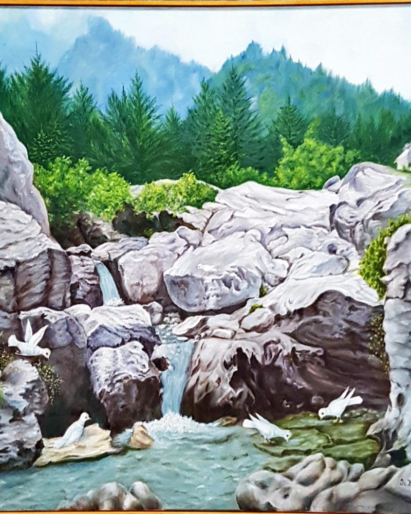 Картина масло