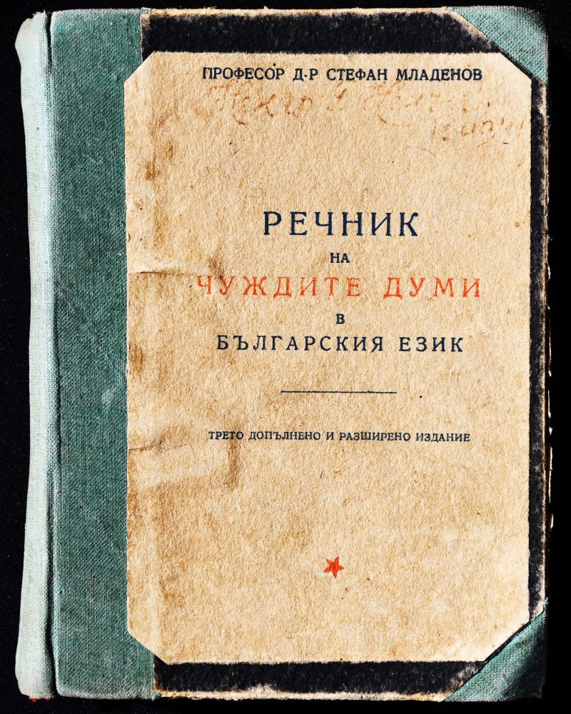 Проф. Стефан Младенов "Речник на чуждите думи"